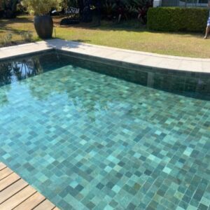 Acqua Verde Fundo de Piscina 10x10cm